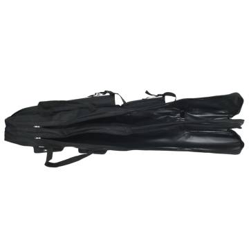 Fishing Rod Bag Black 160 cm Oxford Fabric - Hipomarket