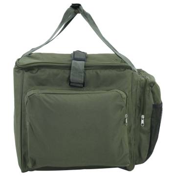 Waterproof Dark Green Fishing Bag - Versatile & Durable