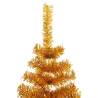 Gold Artificial Christmas Tree 210 cm with Stand - Hipomarket