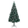  Artificial Christmas Tree with Pine Cones and White Snow 240 cm Size 240 x 130 cm Quantity in Package 1 Number of Branch Tips Number of LEDs 