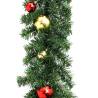 Christmas Garland with Baubles & LED Lights - 5m Decor