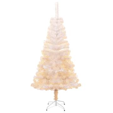 Artificial Christmas Tree with Iridescent Tips - 120 cm