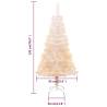 Artificial Christmas Tree with Iridescent Tips - 120 cm