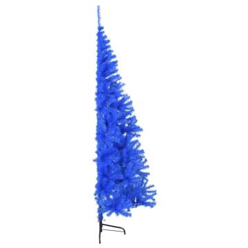 Artificial Half Christmas Tree Blue 240 cm | HipoMarket