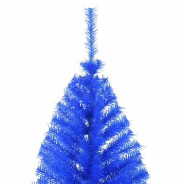 Artificial Half Christmas Tree Blue 240 cm | HipoMarket