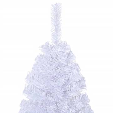 Artificial White Christmas Tree 120 cm - Thick Branches PVC