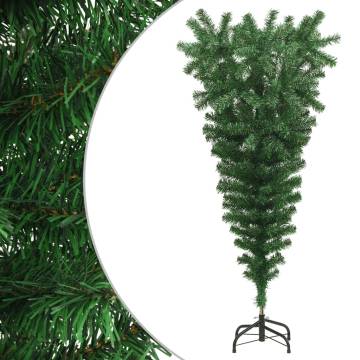 Upside-down Artificial Christmas Tree 150 cm - Green - Hipomarket