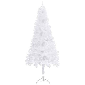 240 cm White Corner Artificial Christmas Tree | HipoMarket