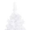 240 cm White Corner Artificial Christmas Tree | HipoMarket