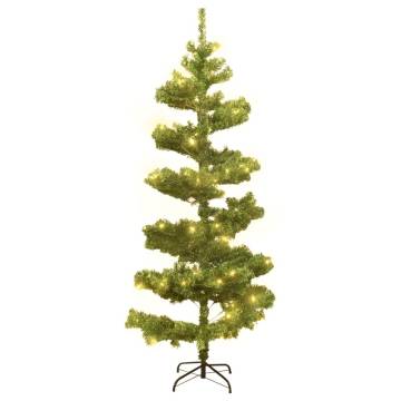 Swirl Pre-lit Christmas Tree 150 cm - Magical Holiday Decor