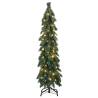 Artificial Pre-lit Christmas Tree with 80 LEDs - 150 cm