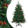  Artificial Hinged Christmas Tree with Cones and Berries 120 cm Size 120 cm Quantity in Package 1 Model basic Number of Branch Tips 