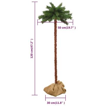 LED Christmas Tree 120 cm - Festive Palm Decor