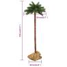 LED Christmas Tree 120 cm - Festive Palm Decor