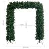 Elegant Christmas Tree Arch Green 240 cm - Festive Decor