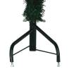 210 cm Corner Artificial Christmas Tree - Green PVC