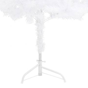 White Corner Artificial Christmas Tree 120cm - PVC