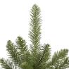 210 cm Artificial Hinged Christmas Tree with Stand - Green