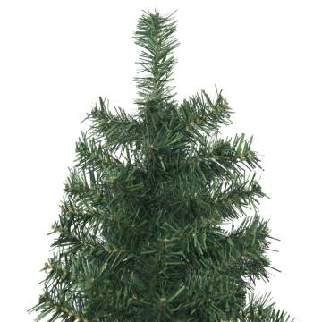 Slim Christmas Tree with Stand 300 cm - Lifelike & Space-Saving