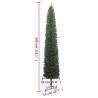 Slim Christmas Tree with Stand 300 cm - Lifelike & Space-Saving