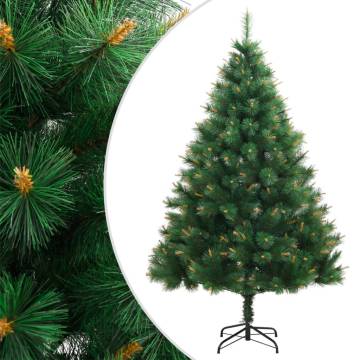 120 cm Artificial Hinged Christmas Tree with Stand | HipoMarket