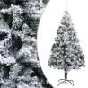  Artificial Christmas Tree with Flocked Snow Green 240 cm PVC Size 240 x 150 cm Quantity in Package 1 Number of Branch Tips Number of LEDs 