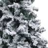 240 cm Flocked Snow Artificial Christmas Tree - Hipomarket