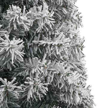 Slim 300 cm Christmas Tree with Snow Flocked Design | HipoMarket