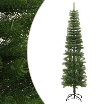 Artificial Slim Christmas Tree 210cm PE - Perfect for Any Space