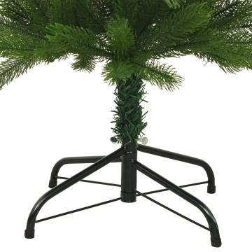 Artificial Slim Christmas Tree 210cm PE - Perfect for Any Space