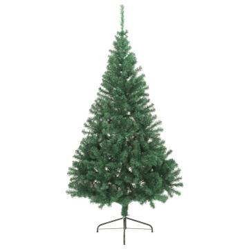 Artificial Half Christmas Tree 210 cm - Space Saving & Lifelike