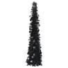  Pop-up Artificial Christmas Tree Black 120 cm PET Colour black Size 120 x 25 cm Quantity in Package 1 Number of Branch Tips 