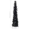 Pop-up Black Artificial Christmas Tree 120 cm - HipoMarket