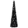  Pop-up Artificial Christmas Tree Black 180 cm PET Colour black Size 180 x 45 cm Quantity in Package 1 Number of Branch Tips 