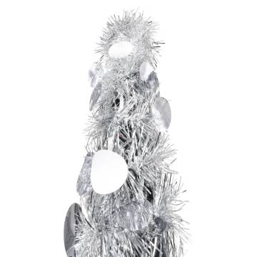 Pop-up Artificial Christmas Tree Silver 180 cm - Hipomarket