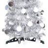 Pop-up Artificial Christmas Tree Silver 180 cm - Hipomarket