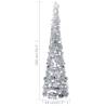 Pop-up Artificial Christmas Tree Silver 180 cm - Hipomarket