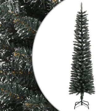 210 cm Slim Artificial Christmas Tree with Stand - Hipomarket