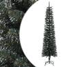  Artificial Slim Christmas Tree with Stand Green 210 cm PVC Size 210 cm Quantity in Package 1 Model without led Number of Branch Tips 