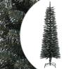  Artificial Slim Christmas Tree with Stand Green 150 cm PVC Size 150 cm Quantity in Package 1 Model without led Number of Branch Tips 