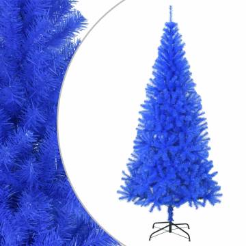 Blue Artificial Christmas Tree 180 cm PVC - Hipomarket