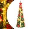  Artificial Christmas Tree Pop-up 200 LEDs Green 210 cm Size 210 cm Quantity in Package 1 Number of Branch Tips Number of LEDs 