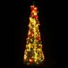 Artificial Christmas Tree 200 LEDs Green 210 cm - Hipomarket