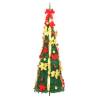 Artificial Christmas Tree 200 LEDs Green 210 cm - Hipomarket