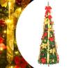  Artificial Christmas Tree Pop-up 100 LEDs Green 150 cm Size 150 cm Quantity in Package 1 Number of Branch Tips Number of LEDs 