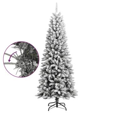 180 cm Flocked Snow Artificial Christmas Tree | HipoMarket UK