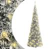  Artificial Christmas Tree Pop-up Flocked Snow 50 LEDs 120 cm Size 120 cm Quantity in Package 1 Number of Branch Tips Number of LEDs 