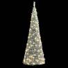 Artificial Christmas Tree with 50 LEDs - 120 cm Flocked Snow