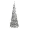 Artificial Christmas Tree with 50 LEDs - 120 cm Flocked Snow