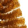 Gold Half Christmas Tree 180 cm - Artificial & Space-Saving